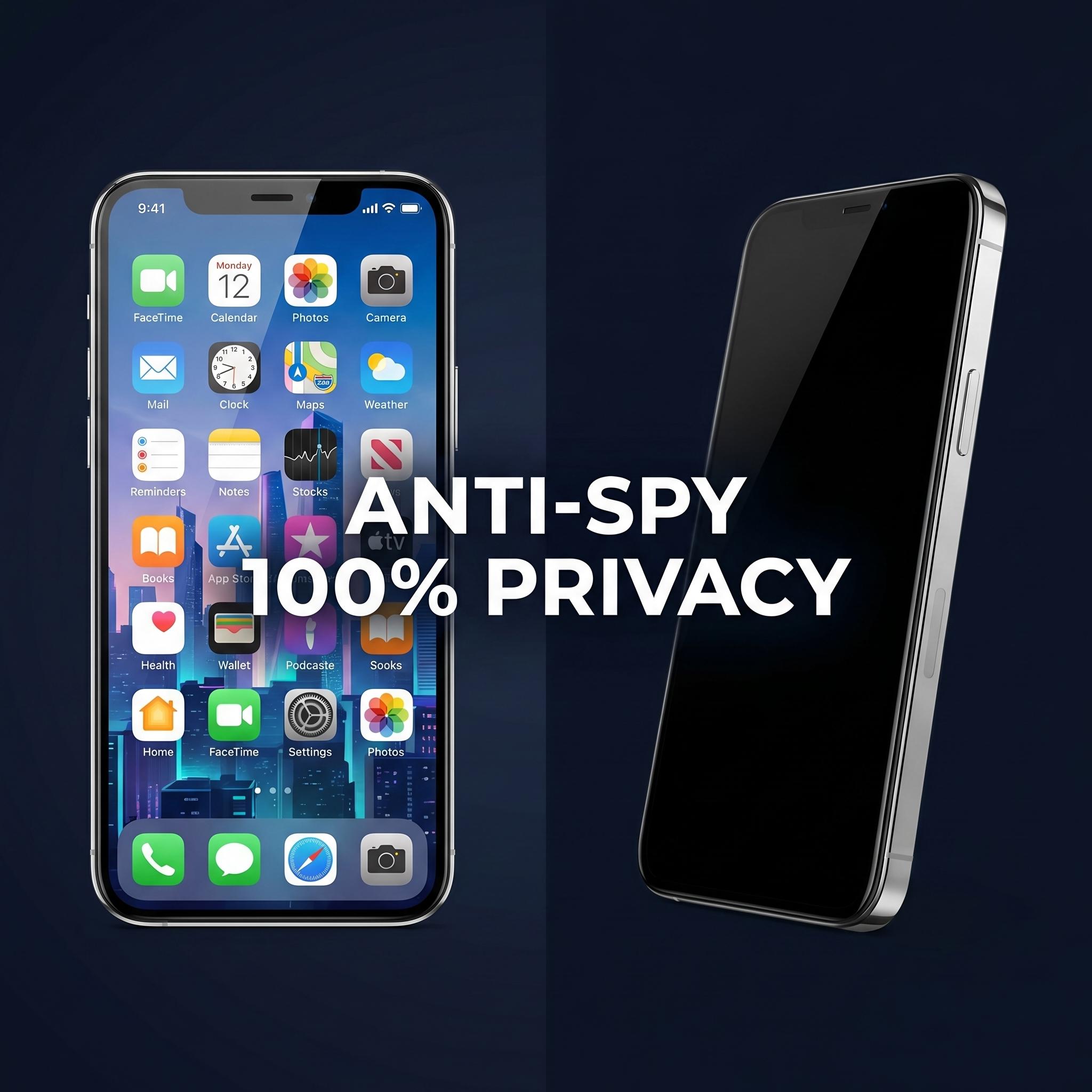 Auto-Align Privacy Screen Protector for iPhone 17 Pro Max, Dust-Free Installation Kit with 9H Hardness, Anti-Spy Tempered Glass