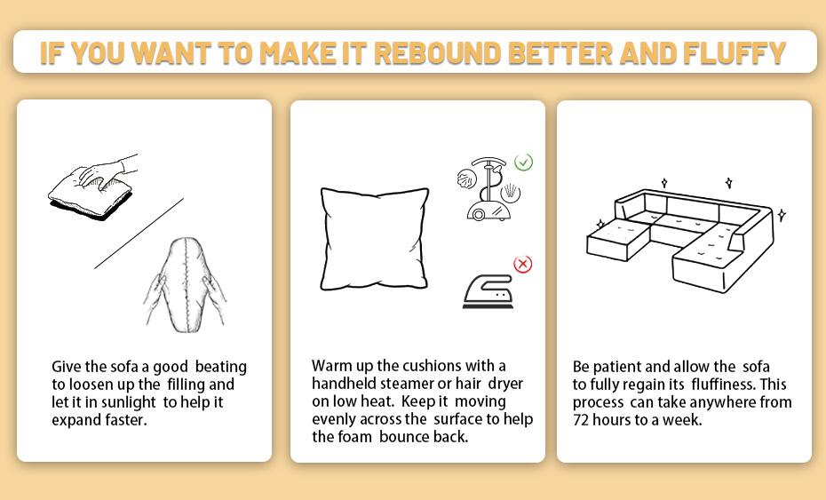 132-inch Modular U-Shaped Sectional Sofa, Comfy 4-Seater Cloud Couches with Chaise Lounge, Boneless Couch Sofa Seat with Striped Corduroy Fabric for Living Room or Bedroom Couch Set, No Assembly Required Sectionals 132-inch Modular U-Shaped Sectional Sofa, Comfy 4-Seater Cloud Couches with Chaise Lounge, Boneless Couch Sofa Seat with Striped Corduroy Fabric for Living Room or Bedroom Couch Set, No Assembly Required Sectionals