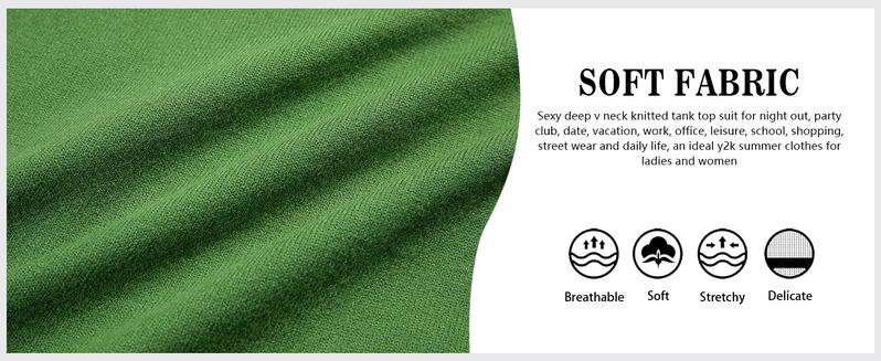 Goranbon Womens V Neck Sweater Vest Button Down Cap Sleeve Summer Trendy Color Block Loose Knit Tank Tops