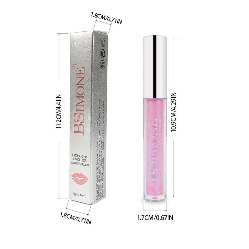 Your Lips But Juicier Pearlescent Lip Gloss, Non-Sticky Shimmer, Glassy Finish, Hydrates & Plumps, Transparent Shade for Any Lip Color | #LipGloss