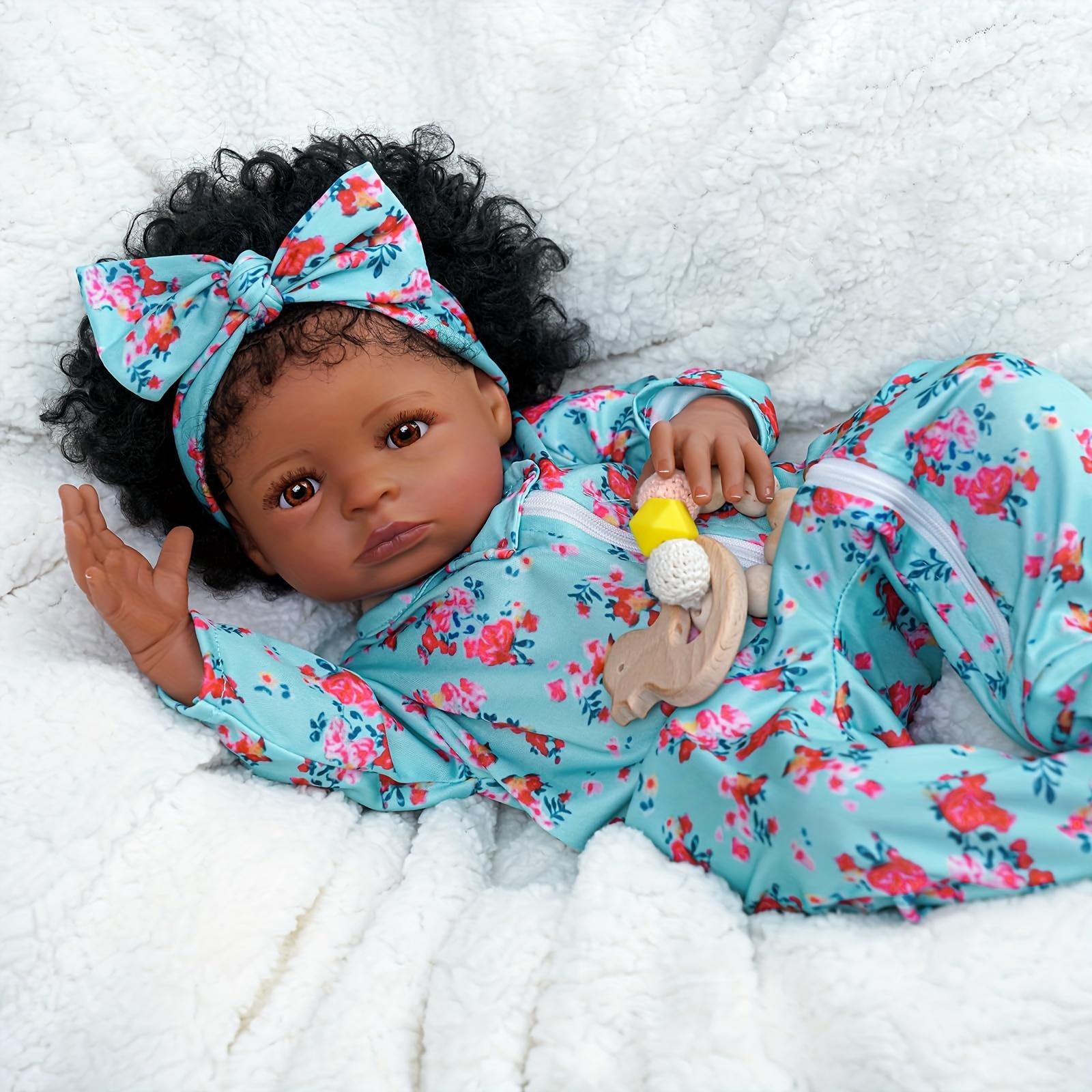 Babeside Baby Doll 20in Soft Body Cloth Body Strap, Feeding Accessory Set, Suitable for Children 3 Years and Older, Christmas & New Year Gifts, Cute Dolls, Sleeping Doll