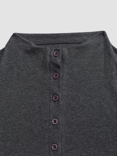 Women's Spring & Fall Casual Slim-Fit Plain Shirt Collar Long Sleeve Single-Breasted Top Blouse, Comfortable Daily Wear for Women