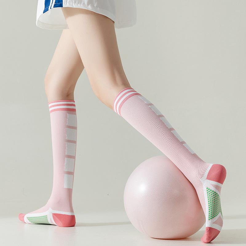 Calf compression stockings sports autumn and winter strong slimming legs professional skipping rope running yoga fitness long leg socks for women stockings