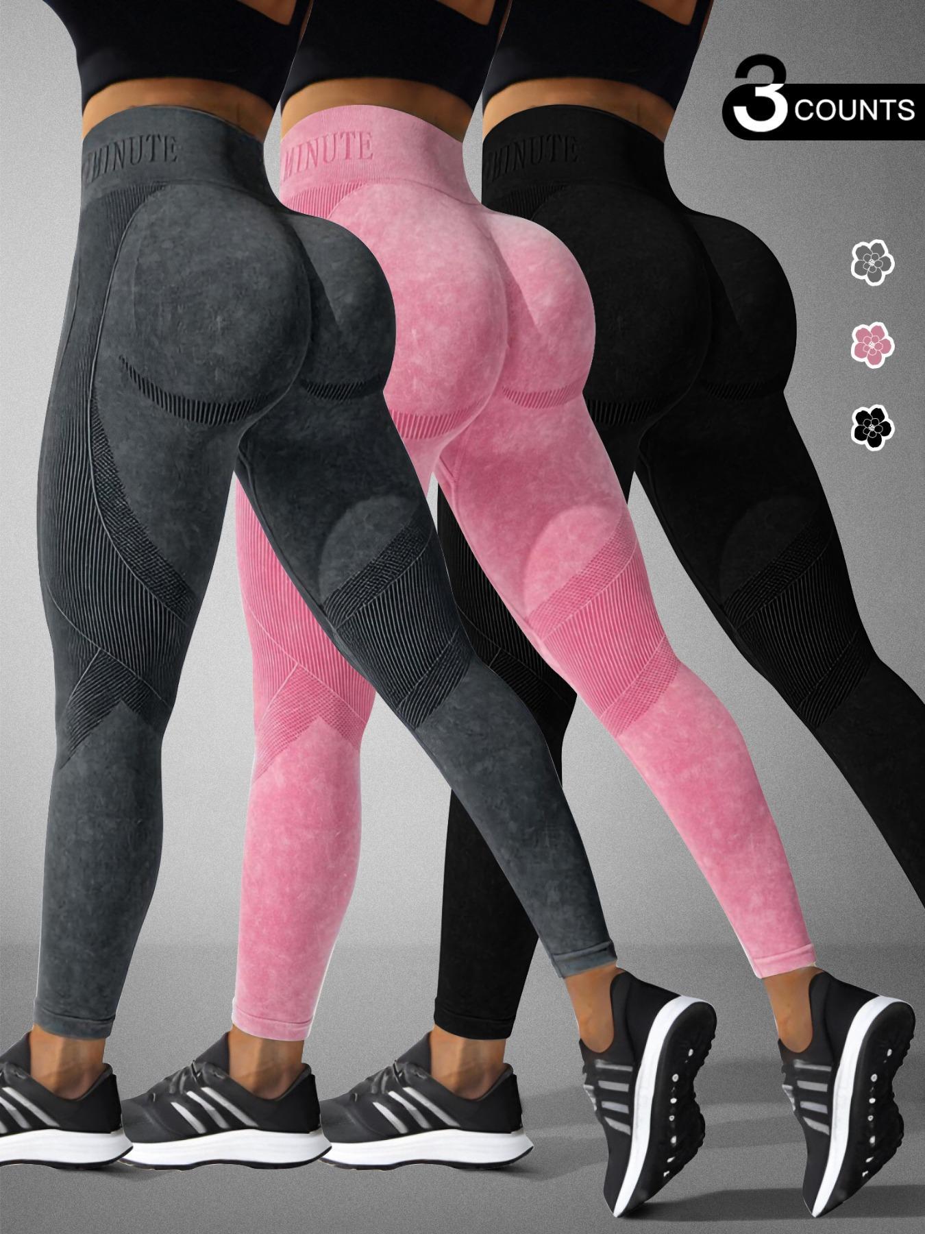 Sporty Women's Sports Leggings, Quick Drying Breathable Comfortable Skinny Pants, Ladies Sportswear for Yoga Gym Workout Running, Athleisure Fitness Leggings