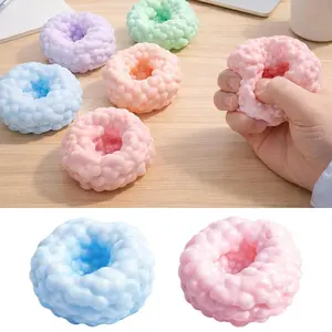 Crunchy Stress Ball Sand Filled Anti-Stress Toy Small Squeeze Ball Toys for Teens Adults Students Travelers Studying Working