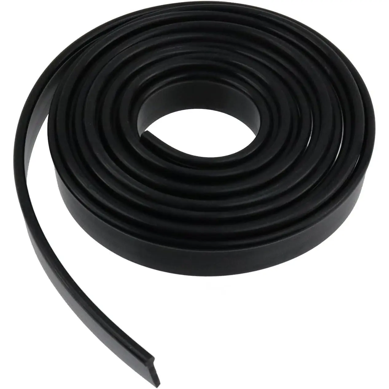 118 Inch Shower Door Bottom Seal Strip   Shower Sweep Weather Stripping Door Seal for House and Glass Doors, Black