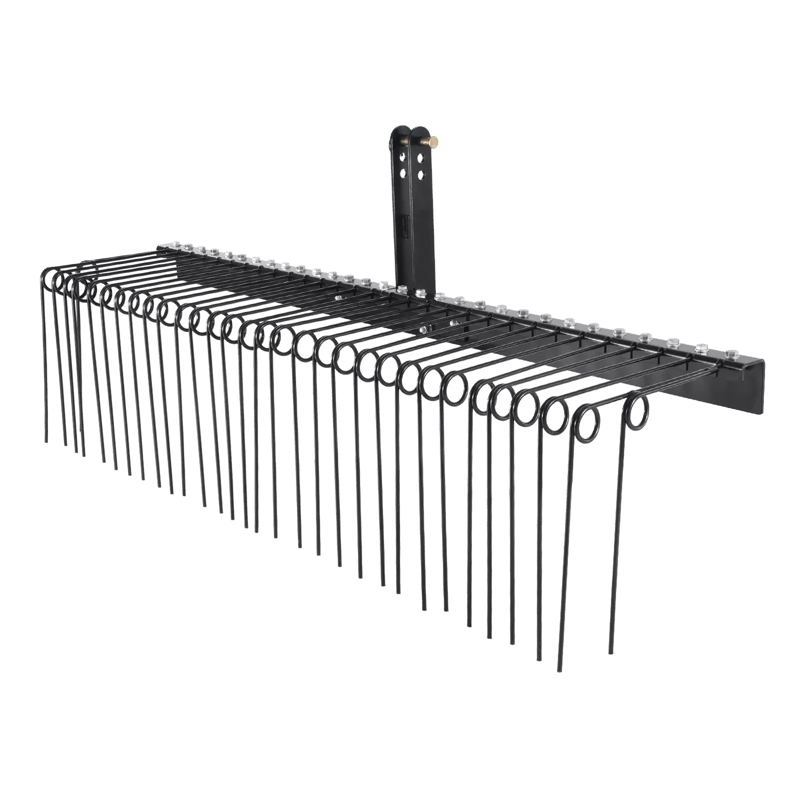Tow Behind Landscape Rake, Rust-proof Coating, Versatile Application