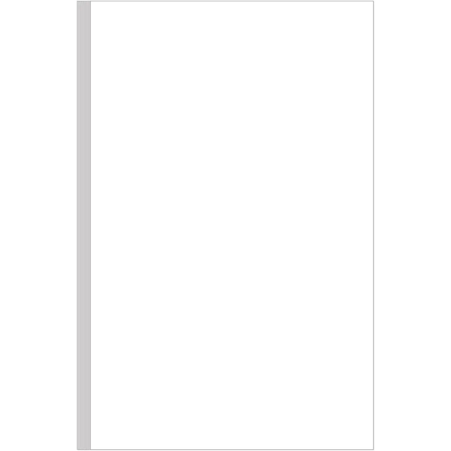 8.5" x 14" Blank Print Paper - 50Sheets/100Pages Blank Loose-Leaf Papers, Legal Size Printing in Office/Home/School, 100gsm Blank Paper