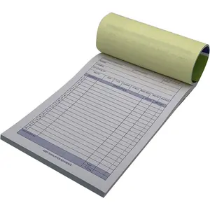 10 Pack Vertical Large Sales Order Book Receipt Invoice Duplicate Carbonless 50 Sets 5.9/16" X 8.7/16"