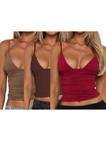 Coffee Brown*1 pc+Dark Brown*1 pc+Burgundy*1 pc