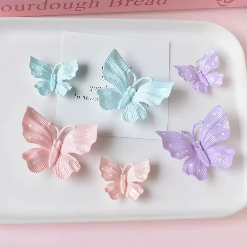 6/18pcs Realistic Butterfly Fridge Magnets, Strong Magnetic Base, Ideal for Refrigerator, Office, Classroom, Garden Decor, Durable Magnet