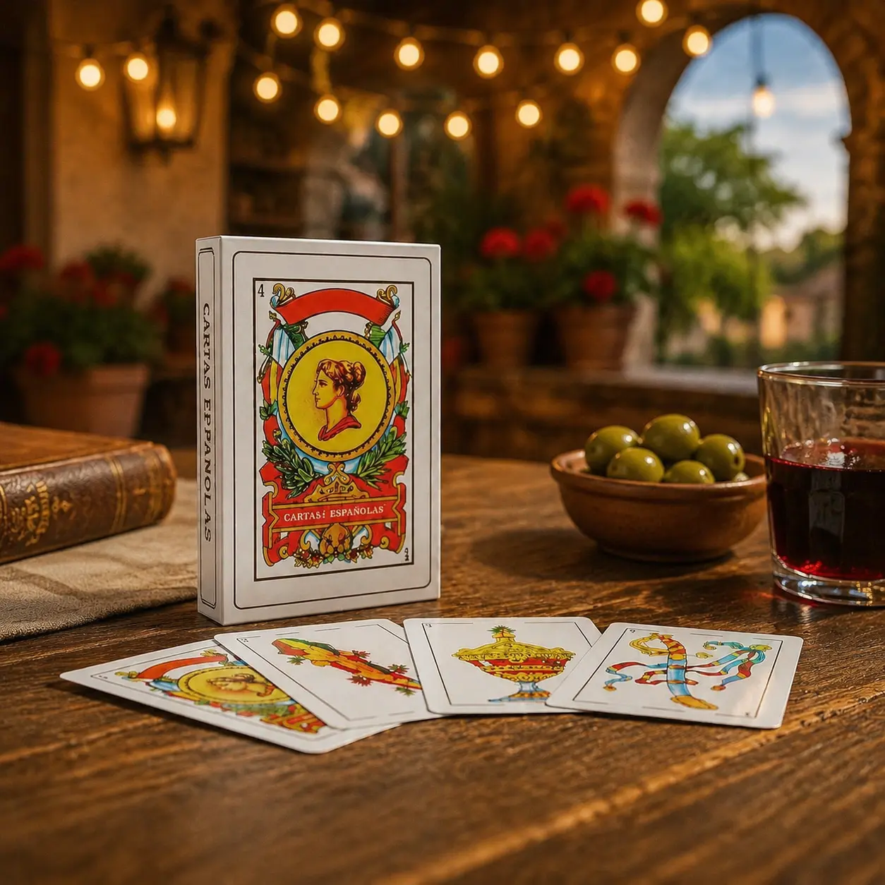 Spanish Playing Cards Traditional Baraja Española Deck for Family Games Party Entertainment and Classic Card Games