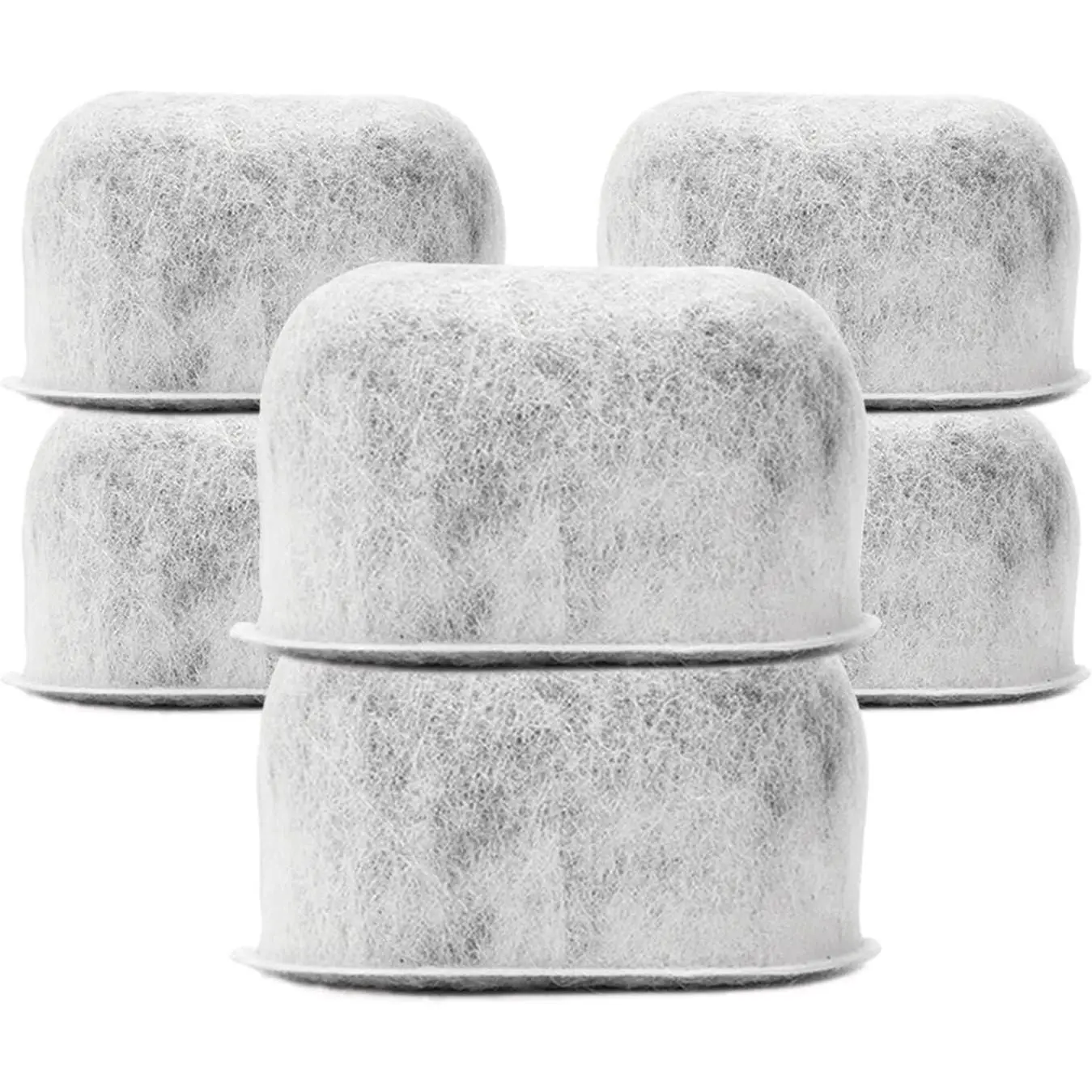 Pack of 6 Replacement Charcoal Water Filters for Keurig Brewers - Keurig Compatible Water Filter Cartridges Universal Fit (NOT CUISINART) for Keurig 2.0 & 1.0 Coffee Makers