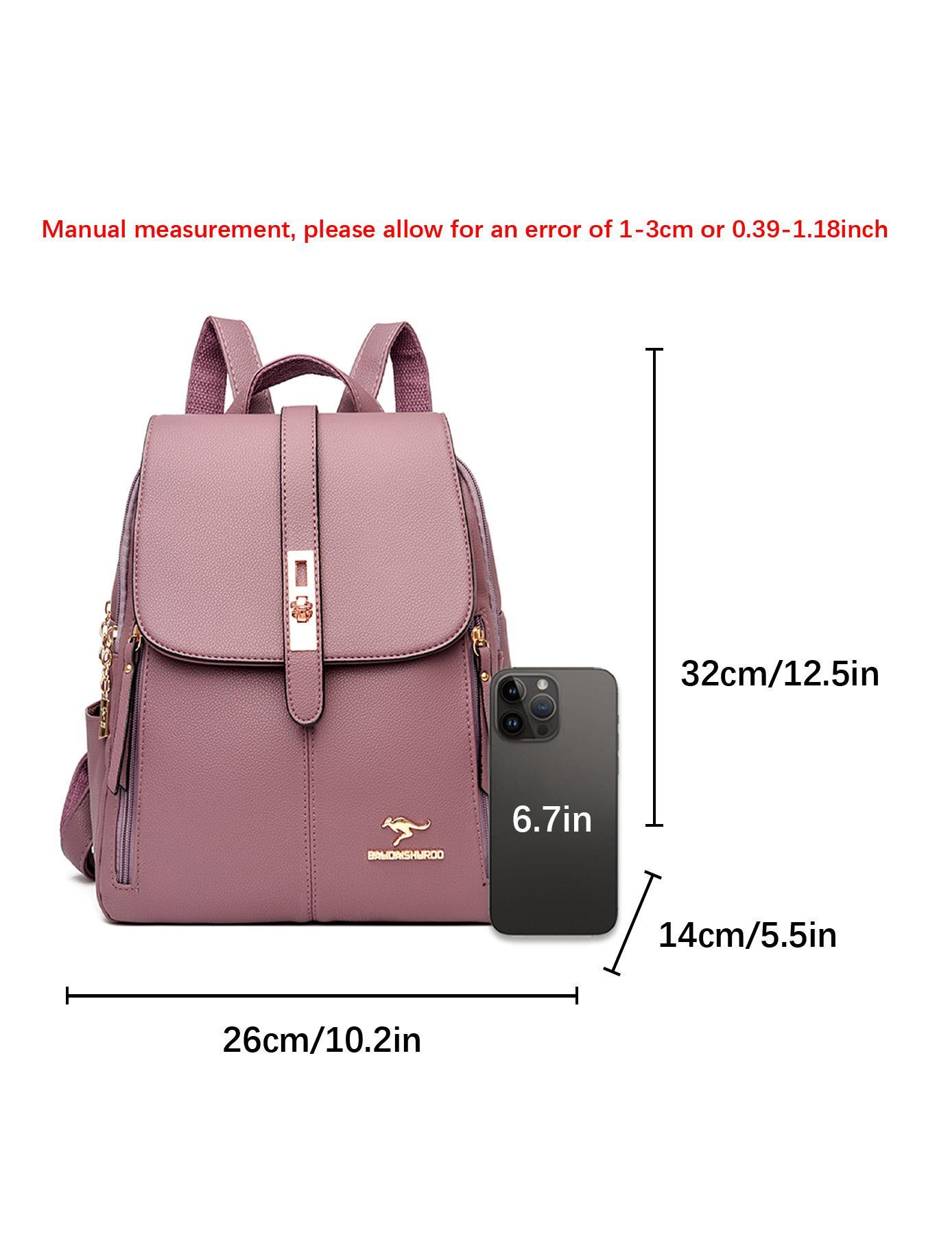 25 Christmas Gift Women's Fashion Backpack, Large Capacity School Backpack, Portable Lightweight Backpack for Students, Office, Commuting, Business Travel Backpack