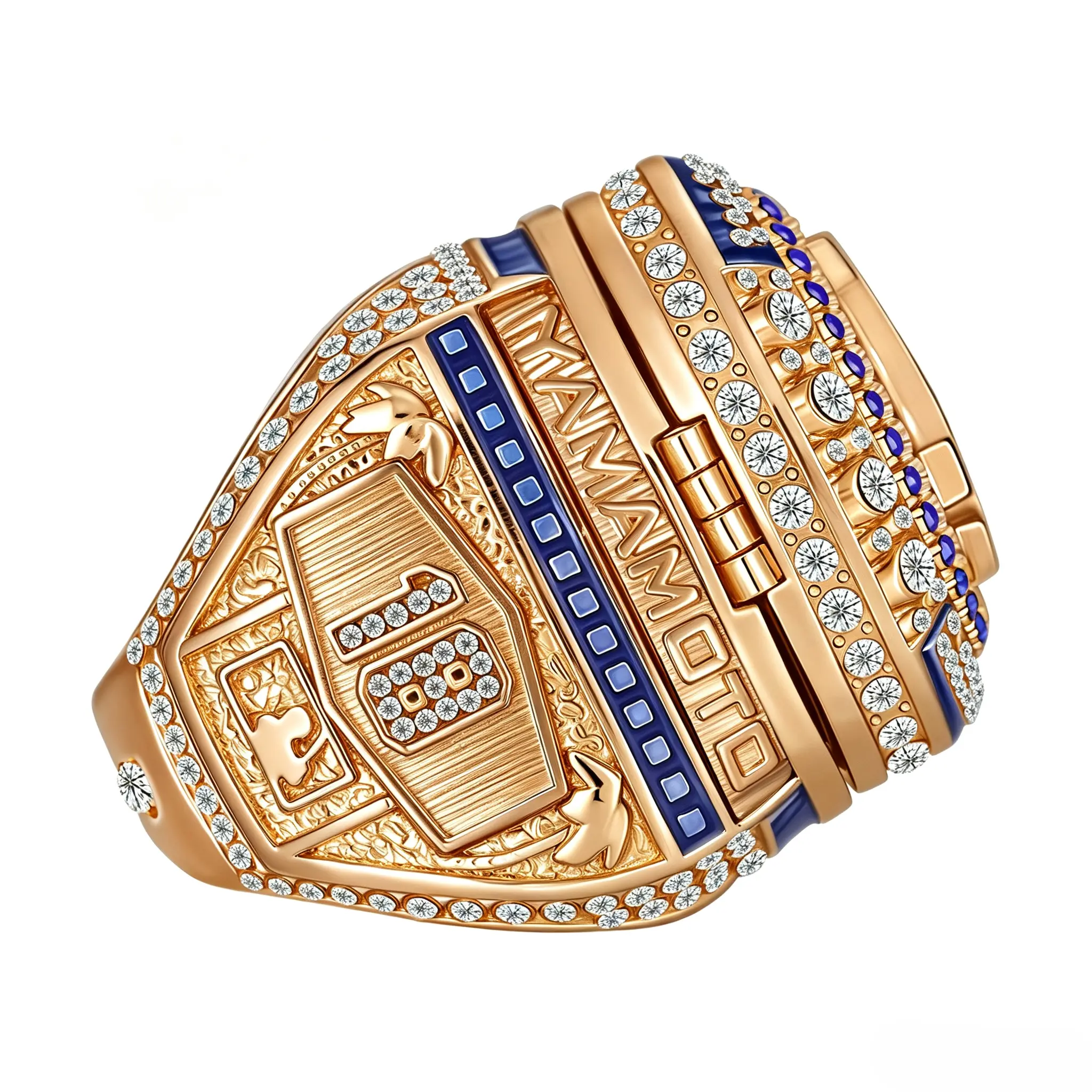 Unisex 2024-2025 Los Angeles Championship Ring Set - Crystal-Studded Sparkling Costume Jewelry, Fan Accessory for Game Day Events, Birthday Gift, Crystal Studs
