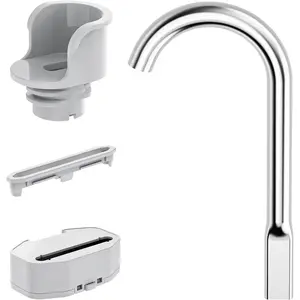Cat Water Fountain Replacement Accessories Set: Spout, Spout Holder & Filter Box Included