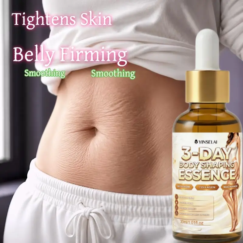 Bee Venom Collagen Niacinamide Body Shaping Essence, 3 Days Firm Lifting, Smooth Moisturizing, Body Skin Care Serum, Single Item