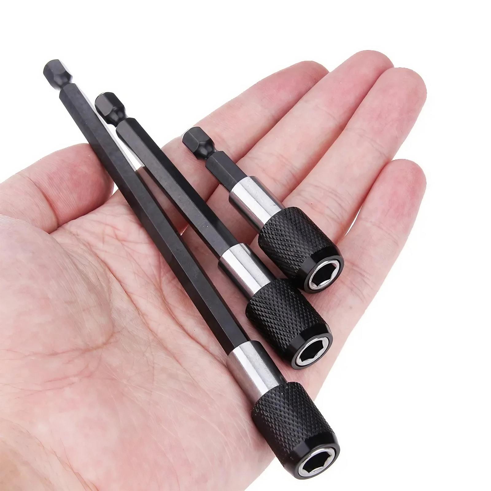 Cr-V Steel Socket Adapter, mpact Socket Extension Tools, High Speed Nut Driver Socket Adapter, Impact Grade Driver Sockets Adapter Extension Set, Bead Rod Extension Bar, Hand Tools, Hardware, for Wrench, Bit Socket Set, Hex Bit Socket