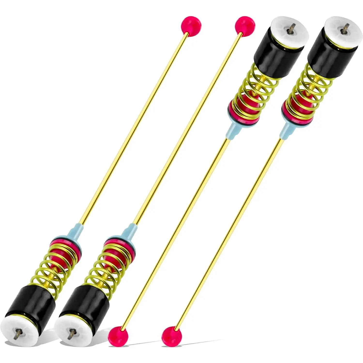 2026 Upgraded DC97-16350U DC97-16350T Washer Suspension Rods 4 count Fit for  VRT Top Load, Fits WA50R5200AW/ WA50R5400AV/ WA45T3200AW/A4, Replaces DC97-16350D DC97-16350S