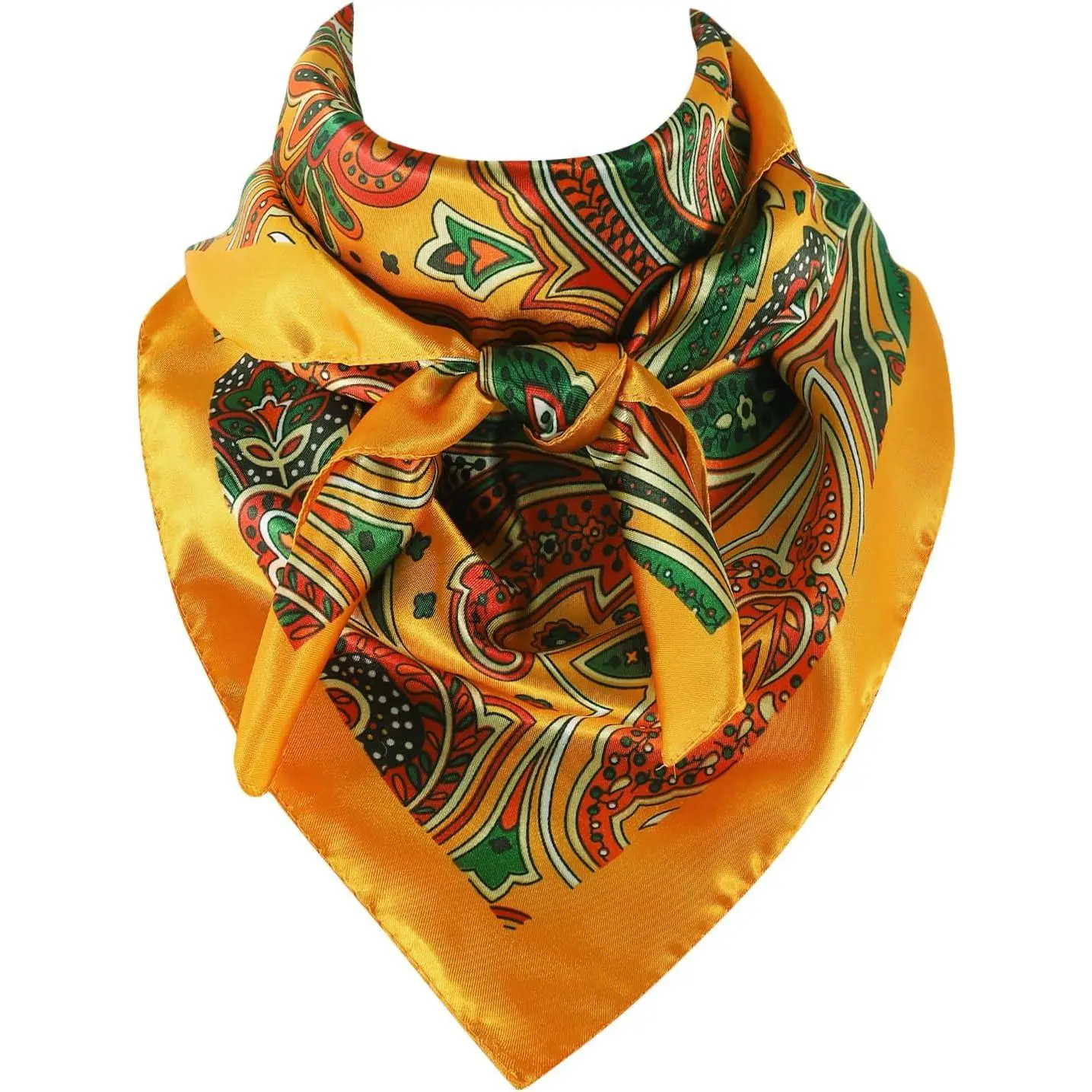 Women  Rag 35 Inch, Silk Feel  Scarves, Fashion Cowgirl Neckerchief