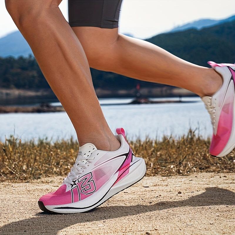 (New)Lightweight And Breathable Men's Racing Shoes for Road Running, Outdoor Marathons, And Sports Training; Low-top Lace-up Shoes for Fitness And, Available In Large Sizes for Couples
