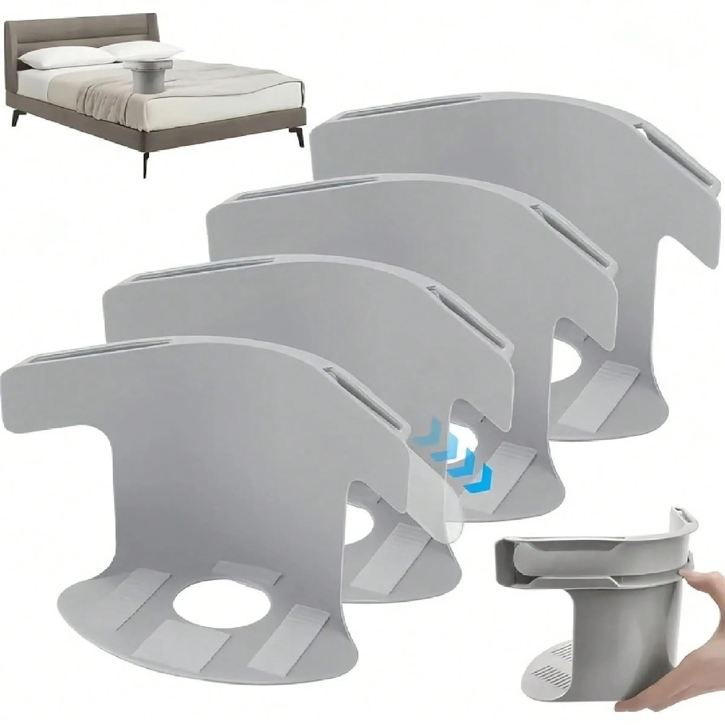 4/8pcs Sturdy Bedsheet Holders, Non-Slip Secure Straps, Bed Sheet Grippers, Compatible with All Bed Sizes, Durable Clips for Bedsheet Support