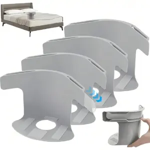 4/8pcs Sturdy Bedsheet Holders, Non-Slip Secure Straps, Compatible with All Bed Sizes, Durable Clips for Bedsheet Support