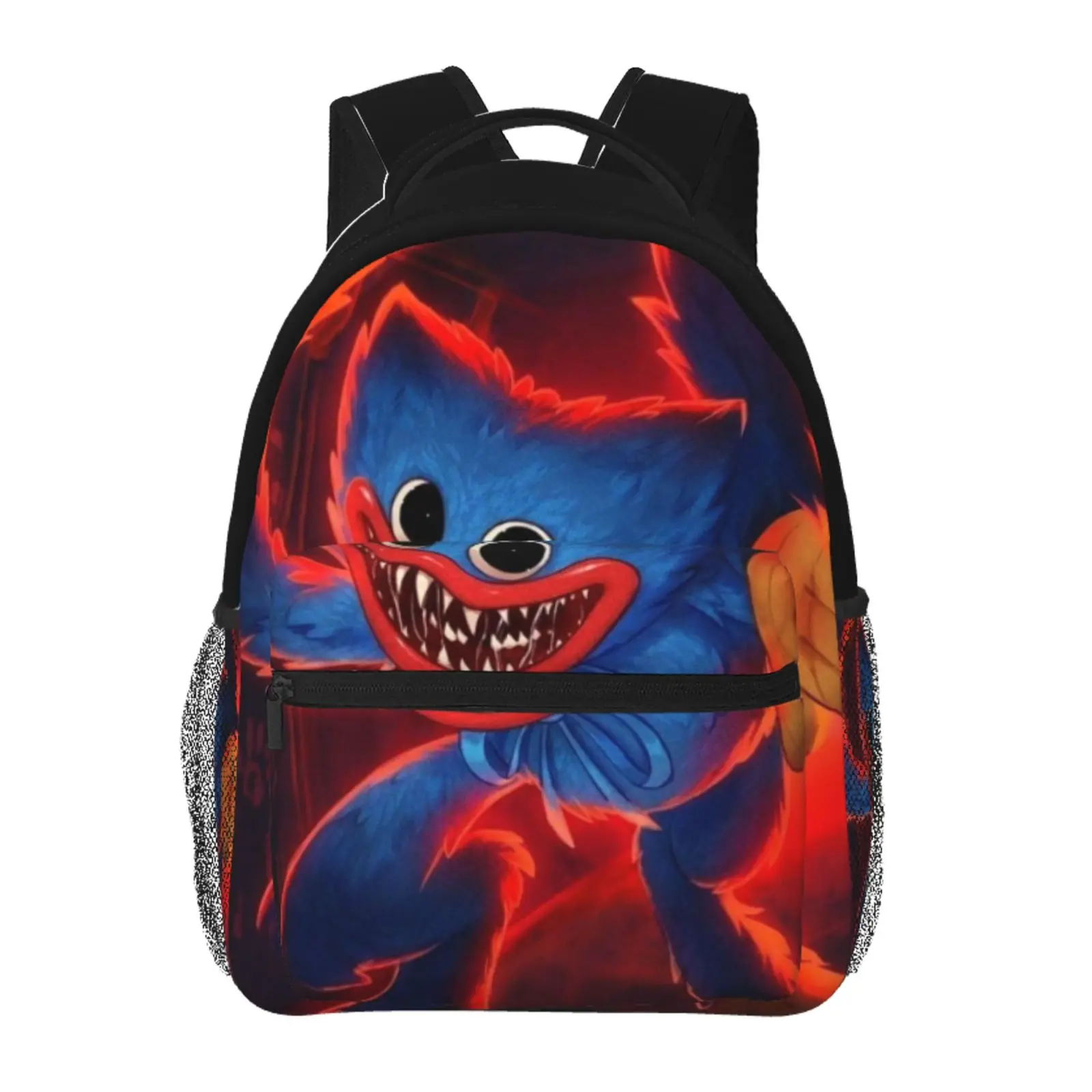 huggy wuggy backpack, anime bookbag cartoon lightweight backpacks,adjustable straps book bags for teens girls boys, fashionable unisex school bag, kids bags for office travel college work school, gift