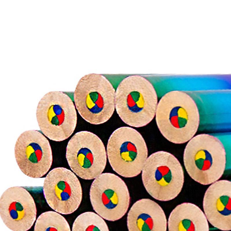 Colorful Pencil, 5/10/15/20pcs Rainbow Pencil, Multicolor Pencil, Drawing Pencil, Art Supplies for Students, Office Stationery & Supplies