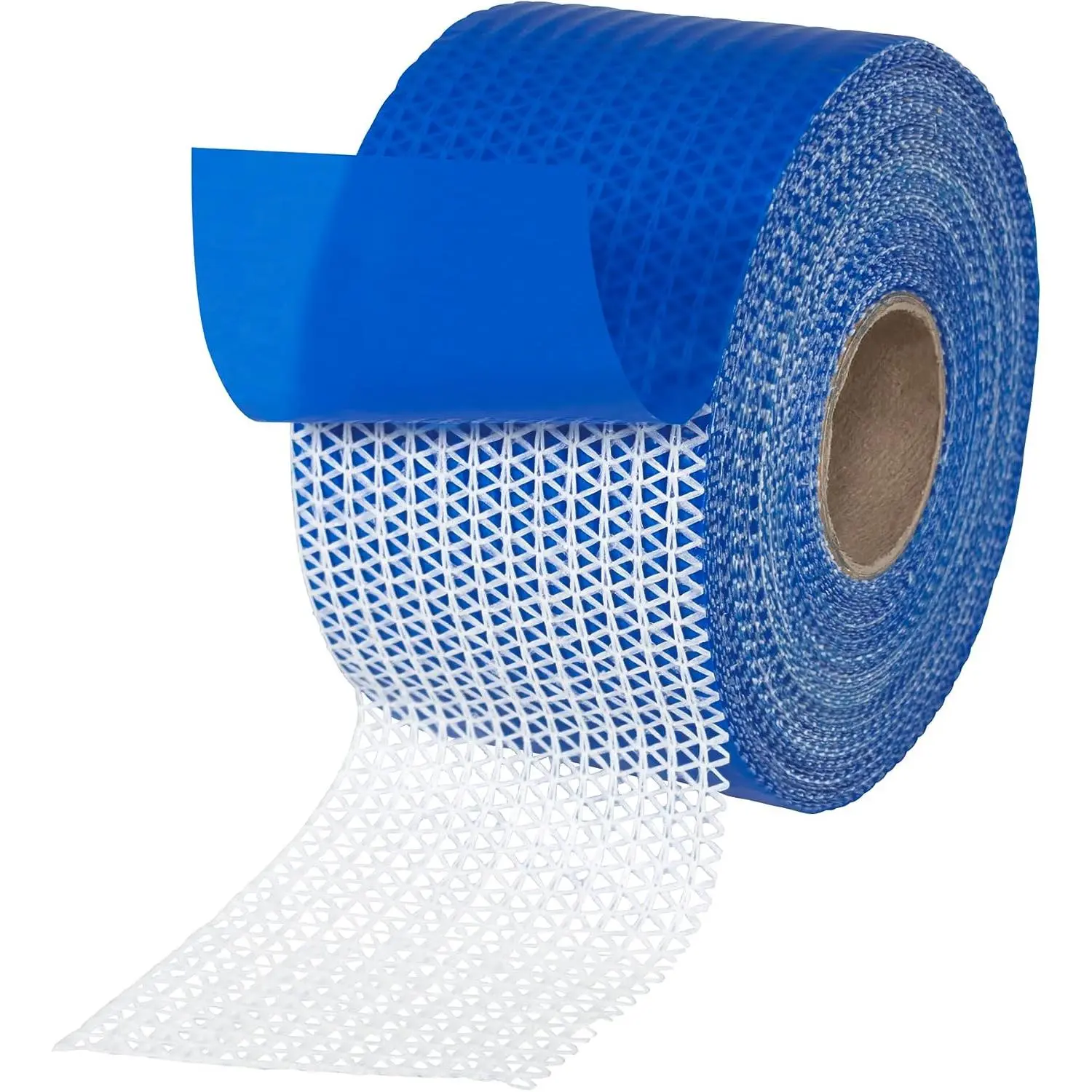 50-580 Roll of Indoor Traction Anti-Slip Gripper Rug Strip Tape for Small Rugs, 2-1/2” x 25 ft, Blue