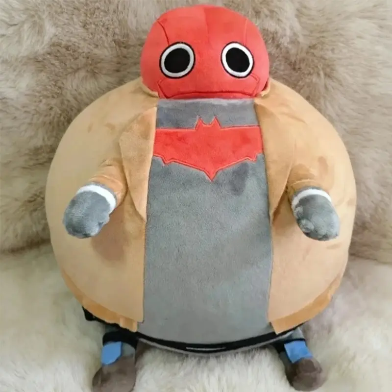 In Stock Fat Jason Todd Plush Doll, Cute Anime & Manga Peripherals Toy, Halloween-Christmas Gift, Stuffed Figure Decoration