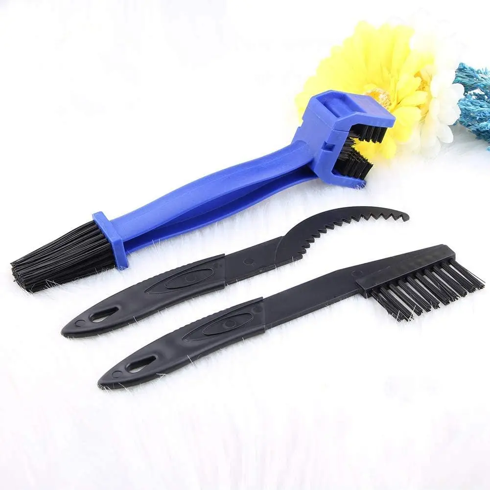 &  Chain Cleaner Tool Set  Chain Gears Maintenance Cleaning Brush Kit for  Type Chain Gears (3 Kinds)