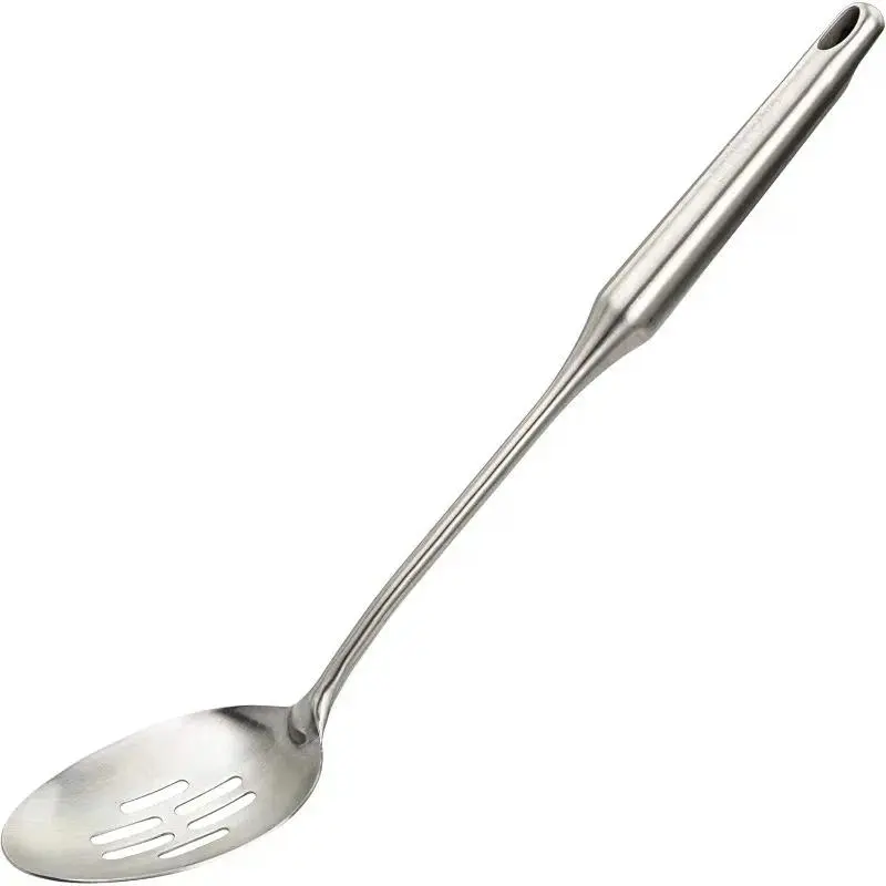 Utensil for Cooking Serving and Mixing Kitchen ToolStainless Steel Slotted Cooking Spoon Large Metal Chef Strainer