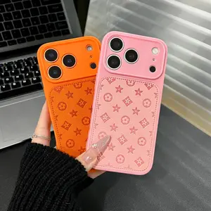 Retro Print for IPhone 17, 16, 15, 14, 13 Pro Max, Viral High-endleather Pattern Phone Case,leather Phone Caseforbothboys and Girls.17 Promax Case/16 Pluscase/15promaxcase