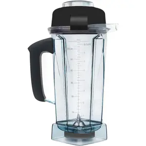 64oz Blender Pitcher Compatible with 5200 5000 5300 6300 VM0101 VM0103 VM0197 Classic/Commercial Series Blender Container Jar Updated Prevents Rust and Leaks 10 Years Warranty