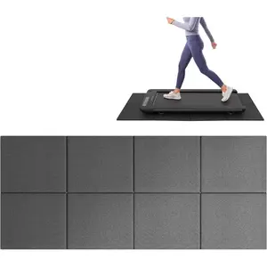 Father's Day Home Workout Noise Reduction Gifts for Dad |   55x24 Shock Absorbing Treadmill Mat for Carpet & Hardwood Floors |   Floor Protection Pad for Walking Pad Stationary Bike & All Exercise Equipment