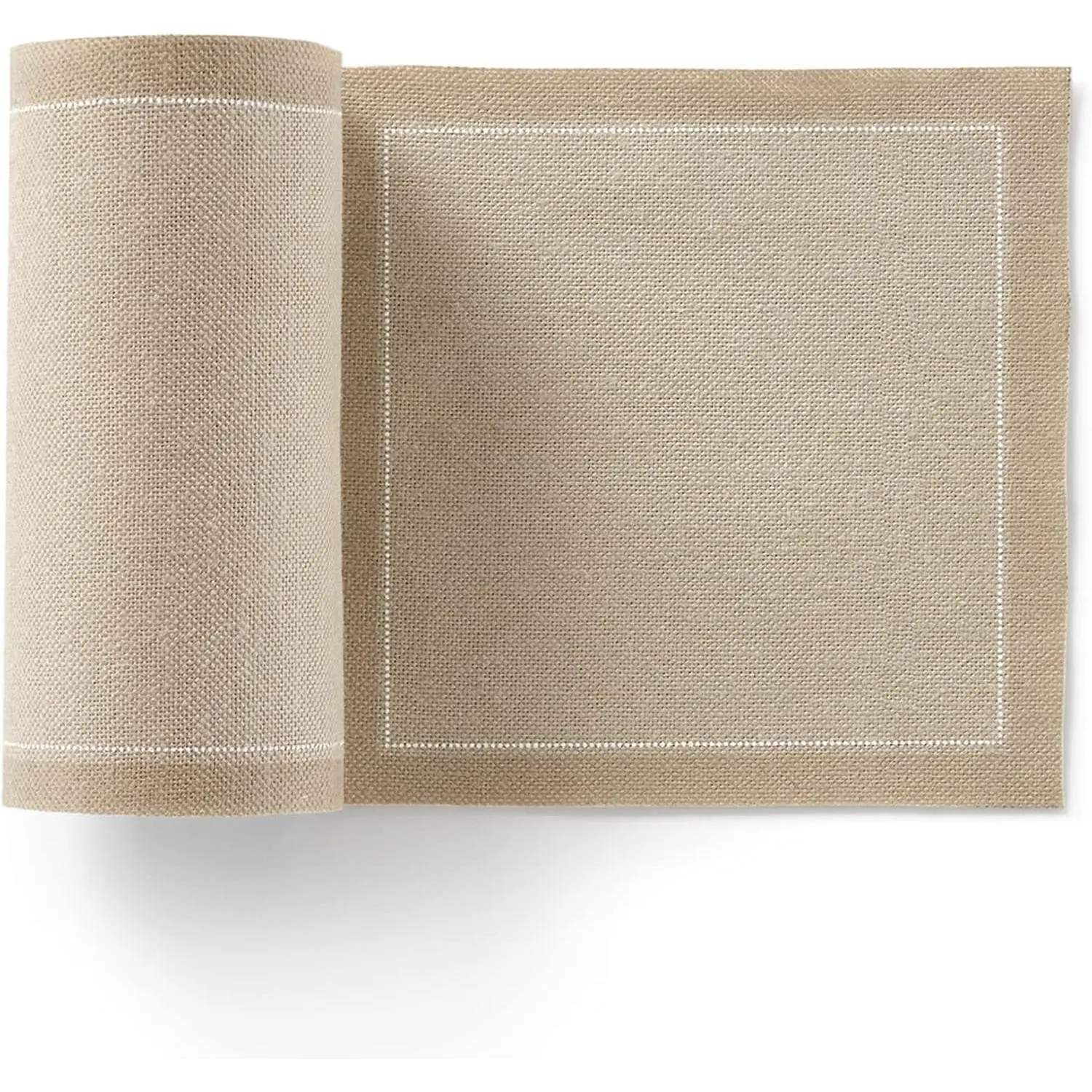 Cotton Cocktail Napkin, 50 units per roll, 4.5 x 4.5-Inch, Sand