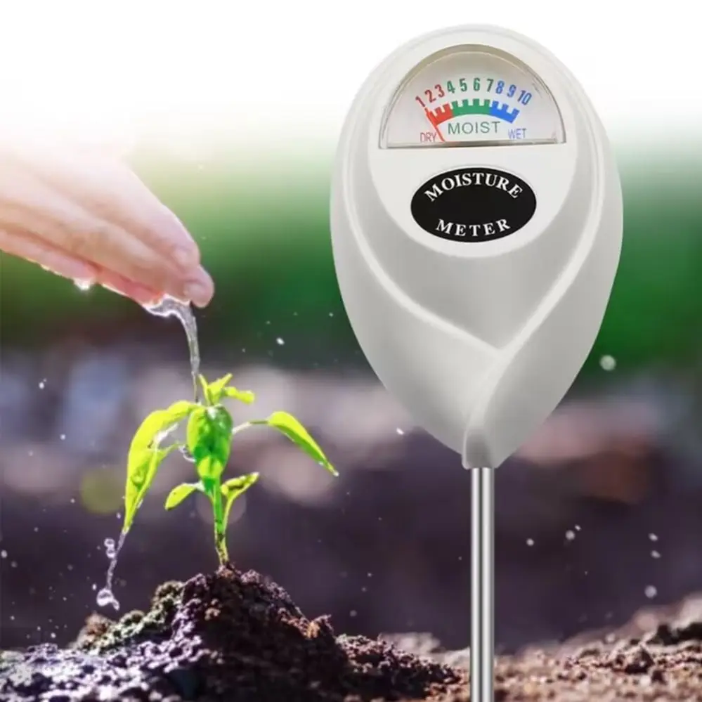Soil Moisture Tester, Fast & Accurate Reading, Portable Gardening Testing Tool for Indoor Potted Plants, Outdoor Vegetables, Flowers, Succulents and Herb Plant Care
