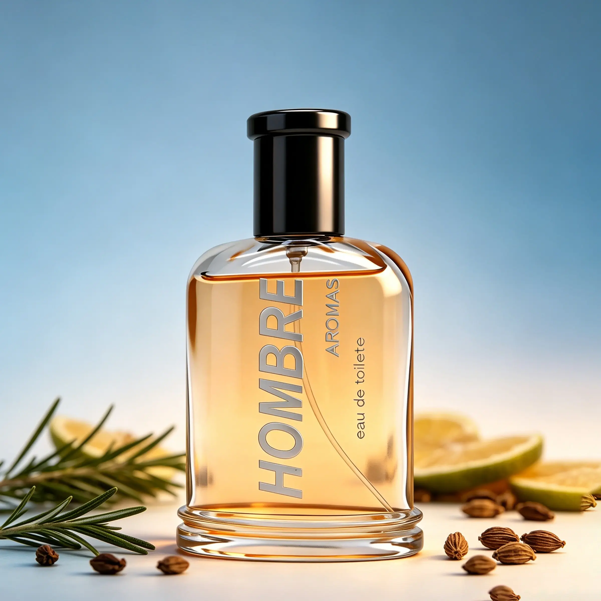 Spray Perfume for Men, Powerful Perfumes, Leather Chypre Aroma with Bergamot & Rosemary Top, Floral & Leather Heart, Patchouli & Moss Base, a Bold Classic Scent for Business or Fall, a Masculine Fragrance Gift for the Christmas Day, Valentine's Day