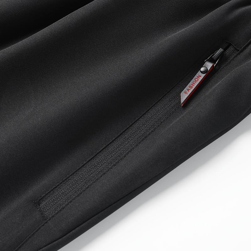 2 Pack Lightweight Men’s Joggers with Zippered Pockets & Adjustable Waistband – All Season Gym Training Casual Pants, Regular Fit Solid Color, Suitable for Sports, Outdoor, & Casual Wear, Workout Leggings, Sporty Casual Attire, Trendy Athletic Apparel, Du