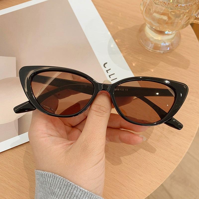 New Vintage Small Frame Cat's Eye Sunglasses Women Tawny Sun Glasses Men's Outdoor Fashion Eyewear UV400 Gafas De Sol