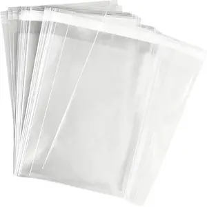 6x6 inch 200 count Clear Cellophane Bags Self Adhesive Cookie Candy   Resealable Self Sealing Party Favors Packaging Plastic Cello Bag