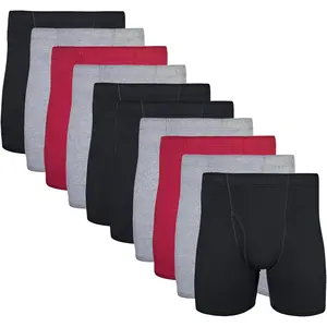 Men's Underwear Covered Waistband Boxer Briefs, Multipack