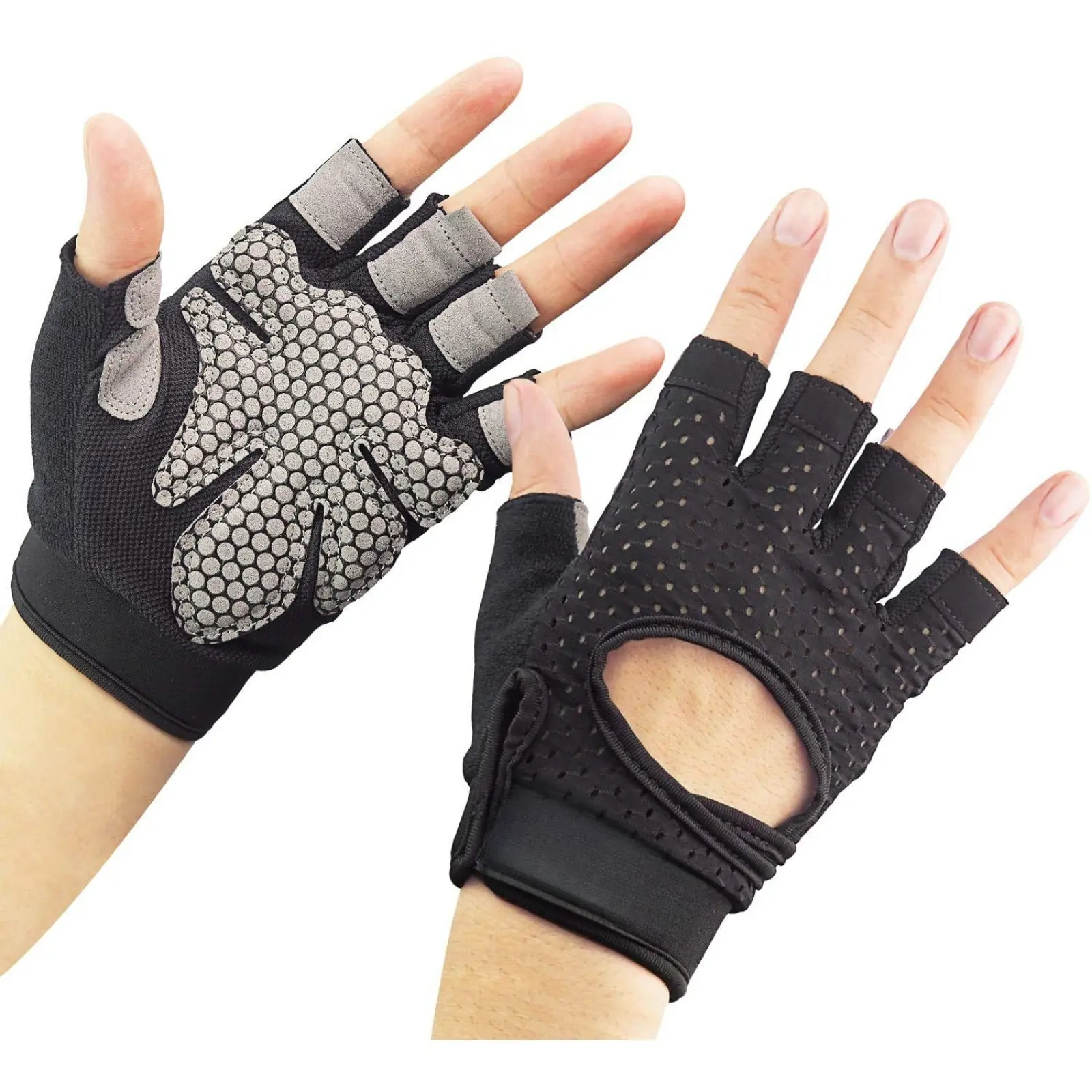Unisex Wear-Resistant Hand Protection Gloves, Anti-Callus Comfort Hand Sleeves, Non-slip Protective Gear for Manual Work, Outdoor Activities, Gym Training & General Hand Support