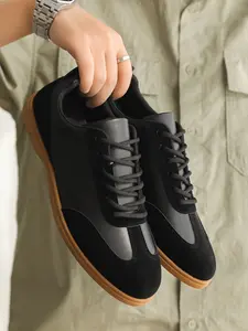 Men's New High-Quality Leather Shoes, Fashionable Comfortable Sports Shoes, Luxury Casual Men's Shoes, Outdoor Tennis Shoes for Men