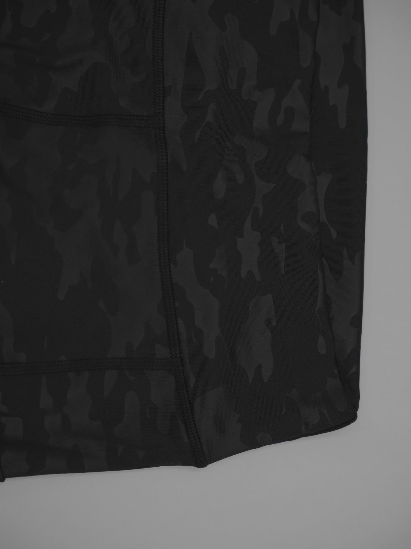 Women's Camo Print Cropped Sports Capri Pants, Casual Comfy Breathable Skinny Capri Leggings for Yoga Gym Workout Running, Ladies Sportswear for Spring & Summer