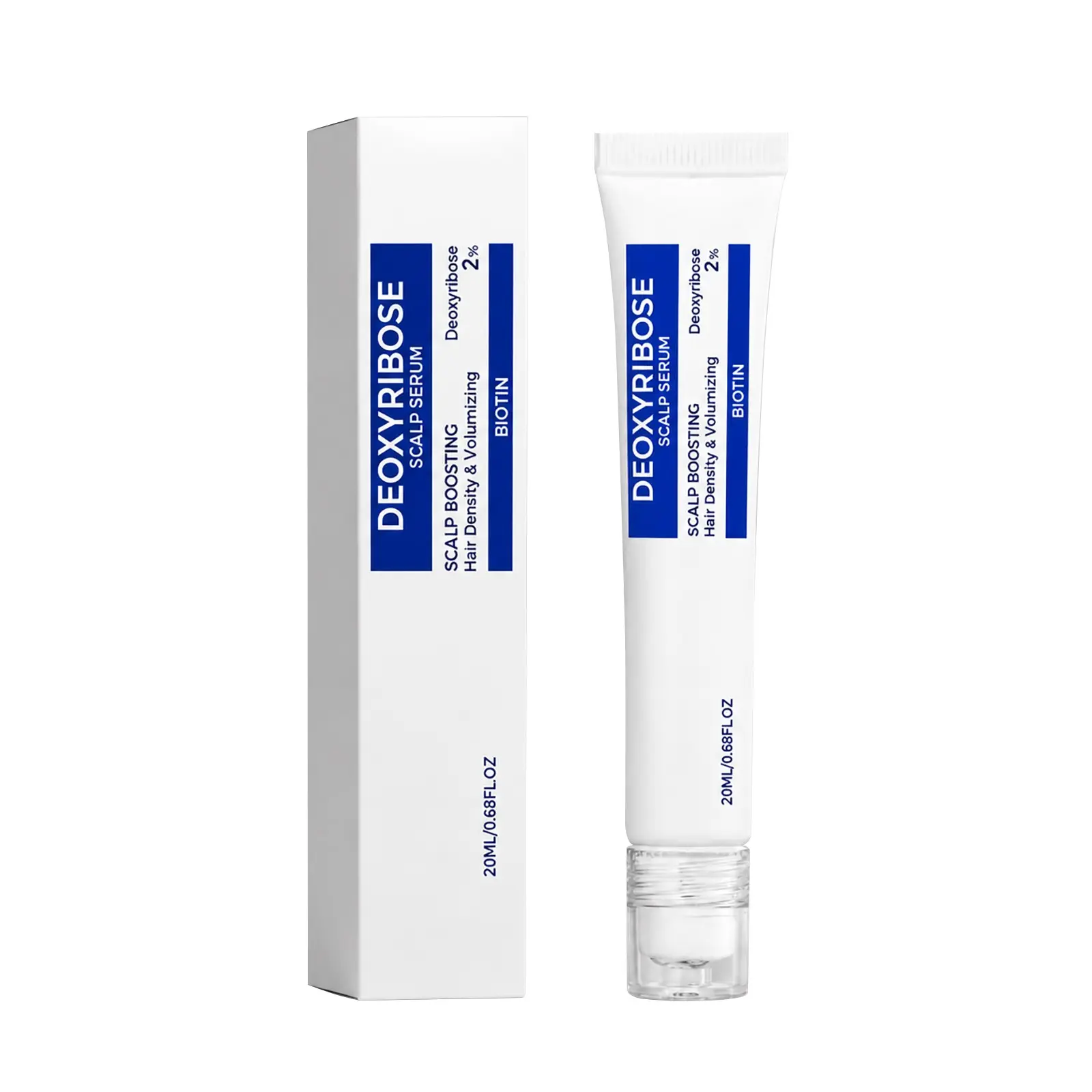 Scalp Essence Liquid, Gentle Volumizing Moisturizer, Smooths Hair, Refreshing Texture, Easy to Apply, Convenient Roller Ball Formula