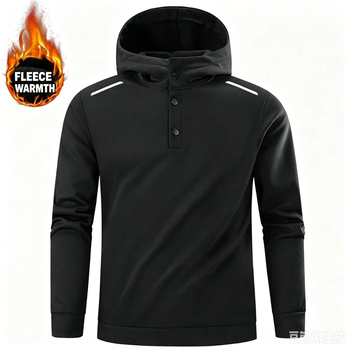 Men'S Casual fleece hooded sweatshirt Pullover Sweater thermal Jumper Hoodie Long Sleeve Top Knitted warm Spring Fall & Winter Fashion European Style Knitwear Vacation Ideal Men Gift Daily Formal Wear Daily Look Crew Polyester Fabric Menswear Knitwear