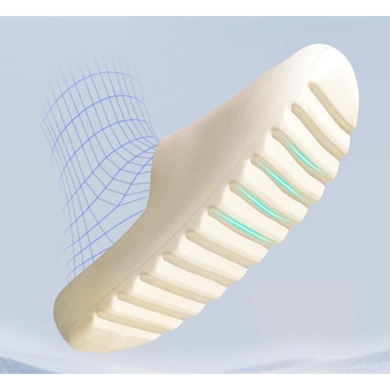 rosyclo Cloud Slides for Women Men - Ultra Soft Thick Sole Pillow Slippers, Non-Slip Lightweight Foam Slippers, Waterproof House Shoes for Shower & Beach.