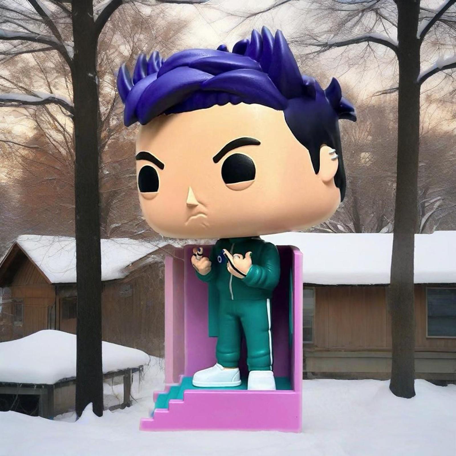 Korean Game - Gi-Hun 456 - Collectable  Figure - Gift Idea - Official Merchandise - for Kids & Adults - TV Fans - Model Figure